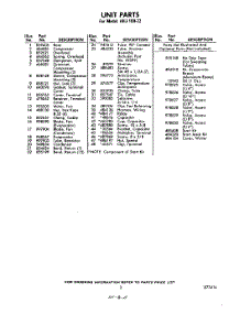 03 - Section parts for Whirlpool Air Conditioner AHJ10022 / from AppliancePartsPros.com