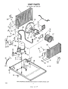 02 - Unit parts for Whirlpool Air Conditioner AXF29040 / from AppliancePartsPros.com
