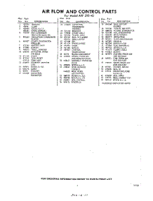 05 - Section parts for Whirlpool Air Conditioner AXF29040 / from AppliancePartsPros.com