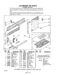 08 - Accessory Kit parts for Whirlpool Air Conditioner AHJ18041 / from AppliancePartsPros.com