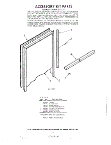 03 - Section parts for Whirlpool Air Conditioner AWMS8520 / from AppliancePartsPros.com
