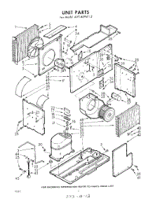02 - Section parts for Whirlpool Air Conditioner AVTA094112 / from AppliancePartsPros.com