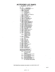 07 - Section parts for Whirlpool Air Conditioner ADFE1542 / from AppliancePartsPros.com