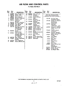 05 - Lit / Optional parts for Whirlpool Air Conditioner AHJP0521 / from AppliancePartsPros.com