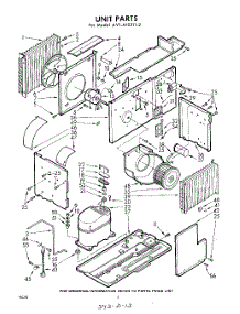 02 - Section parts for Whirlpool Air Conditioner AVTA102112 / from AppliancePartsPros.com