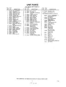 03 - Section parts for Whirlpool Air Conditioner AVTA124111 / from AppliancePartsPros.com