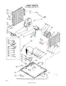 02 - Unit parts for Whirlpool Air Conditioner ADFH0720 / from AppliancePartsPros.com