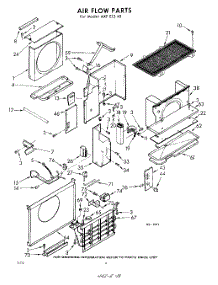 04 - Air Flow parts for Whirlpool Air Conditioner AXFE1240 / from AppliancePartsPros.com