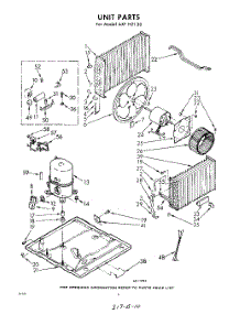 02 - Unit parts for Whirlpool Air Conditioner AXFH2130 / from AppliancePartsPros.com