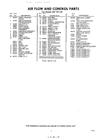 05 - Lit / Optional parts for Whirlpool Air Conditioner AXFH2130 / from AppliancePartsPros.com