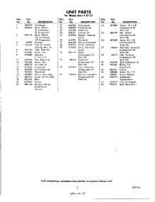 05 - Section parts for Whirlpool Air Conditioner AHJP0721 / from AppliancePartsPros.com