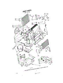 02 - Section parts for Whirlpool Air Conditioner AXFP5520 / from AppliancePartsPros.com