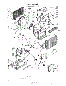 02 - Section parts for Whirlpool Air Conditioner AXFP6020 / from AppliancePartsPros.com