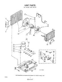 04 - Unit parts for Whirlpool Air Conditioner ADFP5023 / from AppliancePartsPros.com