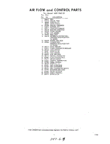 07 - Section parts for Whirlpool Air Conditioner ADFP6021 / from AppliancePartsPros.com