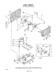 04 - Unit parts for Whirlpool Air Conditioner ADFP6022 / from AppliancePartsPros.com