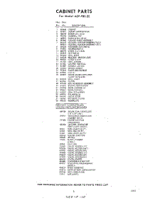 03 - Lit / Optional parts for Whirlpool Air Conditioner ADFP8020 / from AppliancePartsPros.com
