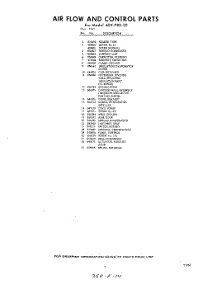 07 - Section parts for Whirlpool Air Conditioner ADFP8020 / from AppliancePartsPros.com