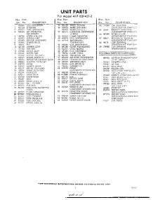 03 - Section parts for Whirlpool Air Conditioner AVTE094312 / from AppliancePartsPros.com