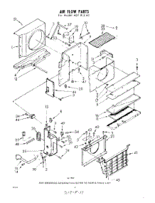 04 - Air Flow parts for Whirlpool Air Conditioner ADFR1240 / from AppliancePartsPros.com