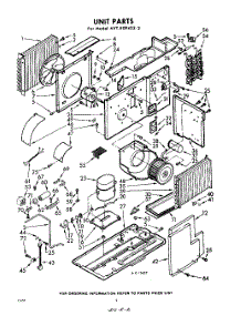 02 - Section parts for Whirlpool Air Conditioner AVTE094332 / from AppliancePartsPros.com