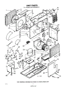 02 - Section parts for Whirlpool Air Conditioner AVTE094333 / from AppliancePartsPros.com
