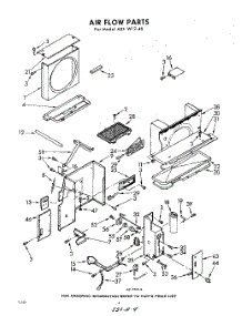 04 - Air Flow parts for Whirlpool Air Conditioner AXFW1240 / from AppliancePartsPros.com