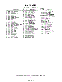 03 - Section parts for Whirlpool Air Conditioner AVTE097330 / from AppliancePartsPros.com