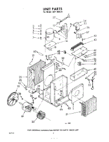02 - Section parts for Whirlpool Air Conditioner ADFS6021 / from AppliancePartsPros.com