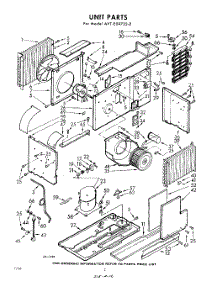 02 - Section parts for Whirlpool Air Conditioner AVTE097332 / from AppliancePartsPros.com