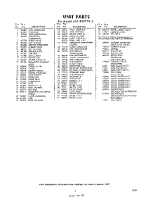 03 - Section parts for Whirlpool Air Conditioner AVTE097332 / from AppliancePartsPros.com
