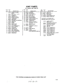 03 - Section parts for Whirlpool Air Conditioner ADFS8020 / from AppliancePartsPros.com
