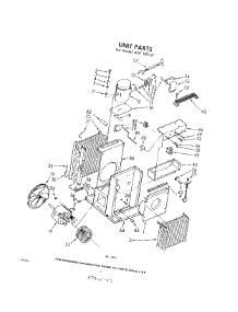 02 - Section parts for Whirlpool Air Conditioner ADFS8021 / from AppliancePartsPros.com