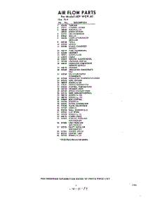 05 - Section parts for Whirlpool Air Conditioner ADFW0940 / from AppliancePartsPros.com
