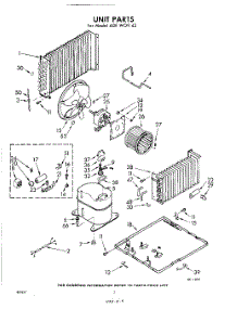 02 - Unit , Lit / Optional parts for Whirlpool Air Conditioner ADFW0942 / from AppliancePartsPros.com