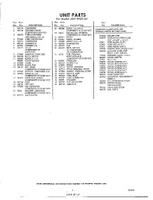 03 - Section parts for Whirlpool Air Conditioner ADFW0942 / from AppliancePartsPros.com