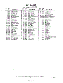 03 - Section parts for Whirlpool Air Conditioner AVTE124150 / from AppliancePartsPros.com