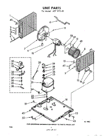 02 - Unit parts for Whirlpool Air Conditioner ADFW1240 / from AppliancePartsPros.com