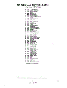 05 - Section parts for Whirlpool Air Conditioner ADFW1240 / from AppliancePartsPros.com