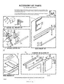 06 - Accessory Kits parts for Whirlpool Air Conditioner ADFW1241 / from AppliancePartsPros.com