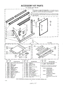 08 - Accessory Kit parts for Whirlpool Air Conditioner AXL14020 / from AppliancePartsPros.com