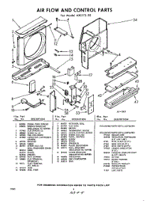04 - Air Flow And Control , Lit / Optional parts for Whirlpool Air Conditioner AXL17530 / from AppliancePartsPros.com