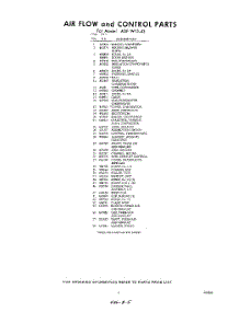 05 - Section parts for Whirlpool Air Conditioner ADFW1543 / from AppliancePartsPros.com