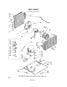 02 - Unit parts for Whirlpool Air Conditioner ADFW1544 / from AppliancePartsPros.com