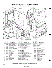04 - Air Flow And Control , Lit / Optional parts for Whirlpool Air Conditioner AXL18040 / from AppliancePartsPros.com
