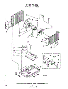 04 - Unit parts for Whirlpool Air Conditioner ADJ06020 / from AppliancePartsPros.com