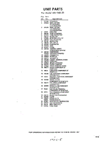 05 - Section parts for Whirlpool Air Conditioner ADJ06020 / from AppliancePartsPros.com