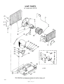 04 - Unit parts for Whirlpool Air Conditioner ADJ07220 / from AppliancePartsPros.com