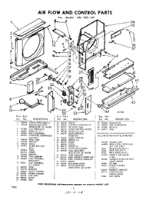 04 - Air Flow And Control , Lit / Optional parts for Whirlpool Air Conditioner AXL18240 / from AppliancePartsPros.com