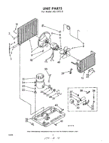 04 - Unit parts for Whirlpool Air Conditioner ADJ07221 / from AppliancePartsPros.com